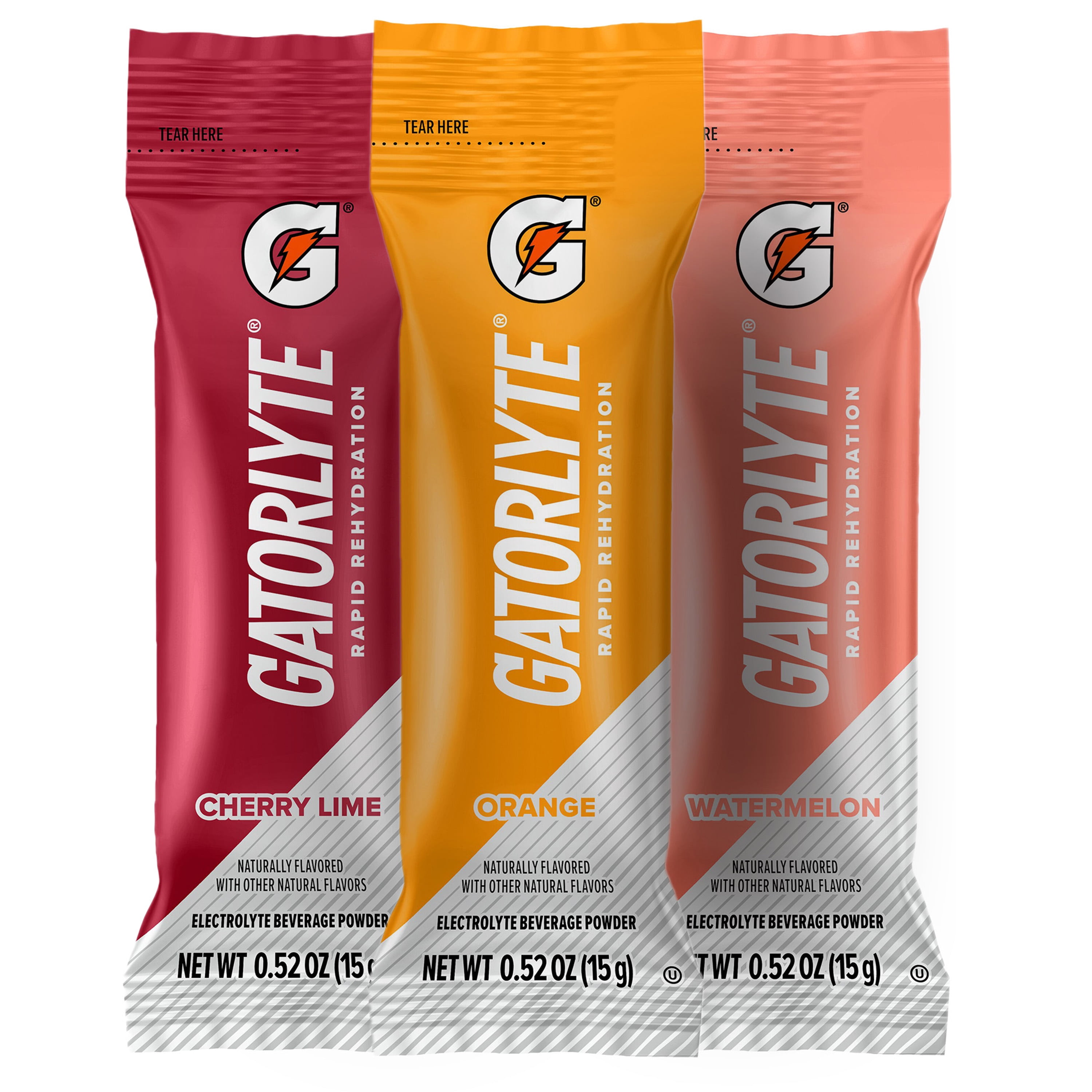 Gatorlyte Rapid Rehydration Electrolyte Beverage, Variety Pack, 18 Pack
