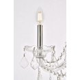 thumbnail image 4 of Elegant Lighting Verona 21" 5 Light Royal Crystal Chandelier, 4 of 6