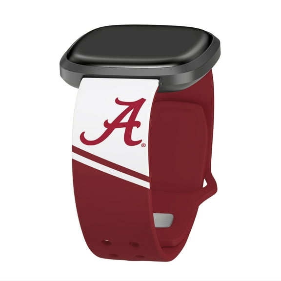 Alabama HD Champion Series Unisex Watch Band for FitBit Versa 3 & Sense (Long)