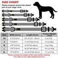 thumbnail image 6 of Plutus Pet Tactical Dog Collar, Reflective, Adjustable Heavy Duty Dog Collar, Soft Padded and Comfortable, for Small Medium and Large Dogs (Ranger Green, M), 6 of 7