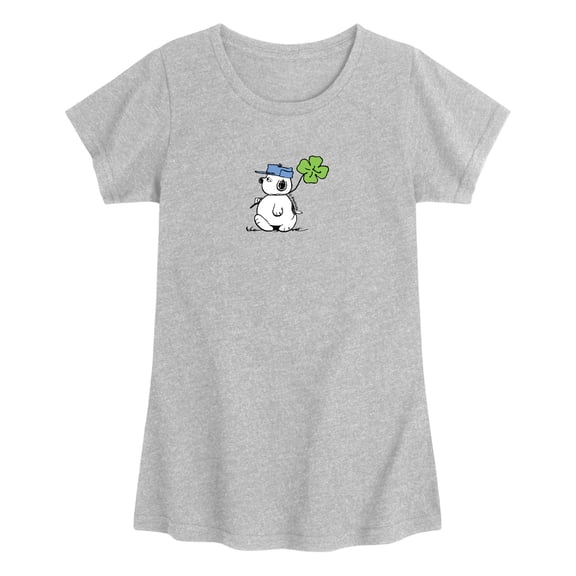Peanuts - Olaf Clover Fitted Short Sleeve Graphic T-Shirt
