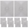 thumbnail image 1 of 10pcs European Style Wedding Invitation Cards Hollow Paper Art Greeting Cards, 1 of 8