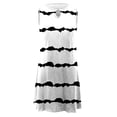 thumbnail image 4 of HKEJIAOI Liquidation Robes Décontractées pour Femmes Cadeau de la Saint-Valentin Robe d'Été Confortable Mode Décontractée Sans Manches Col en V Imprimée Slim Blanche, 4 of 4