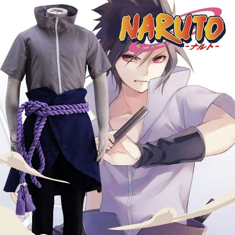 Naruto Sasuke Uchiha Cosplay e Acessórios Naruto Sasuke Uchiha