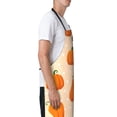 thumbnail image 4 of XMXT 1 Pcs Waterproof Kitchen Cooking Apron, Cartoon Pumpkin Seaso Adjustable Aprons for Women Men with Pockets, 4 of 9