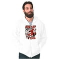 thumbnail image 4 of Athlete Popeye Step Up Your Game Zip Hoodie Sweatshirt Men Brisco Brands L, 4 of 6