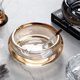 thumbnail image 3 of Cenicero de cristal, soporte para Cenicero de cigarrillos, decoración de mesa de escritorio para oficina en casa, 3 of 5