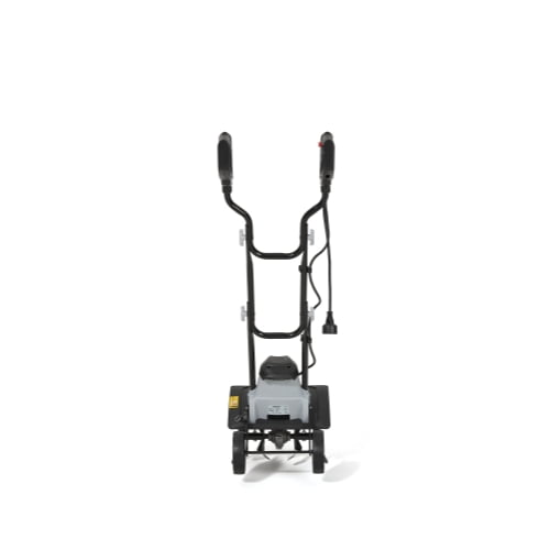 Dapper Supply 14″ Electric Tiller Cultivator, 10‑Amp Corded Garden Rototiller with 4 Steel Tines, Adjustable Depth Wheels, Foldable Handle, Lightweight Portable Soil Cultivator for Gardening