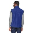 thumbnail image 2 of Harriton M985 Unisex Fleece Full-Zip Vest-True Royal-3XL, 2 of 3