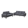 thumbnail image 4 of Topline Home Furnishings Causeuse en chenille, 4 of 5