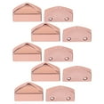 thumbnail image 3 of Zipper Pull Replacement, Small Compact Convenient Practical Zipper Stopper Widely Applicable Easy Replaceable  for Bags for Suitcases for Clothes Colorful,Bronze,Gray,Rose, 3 of 7