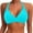 Mint Green, variant on ANINEO Women Swimwear Plus Size Bikini Tops Large Bust Swim Tops Full Coverage Swimsuit Tops Sport Bra Bathing Tops Soft Hawaii Summer Tropical Brazilian Beachwear