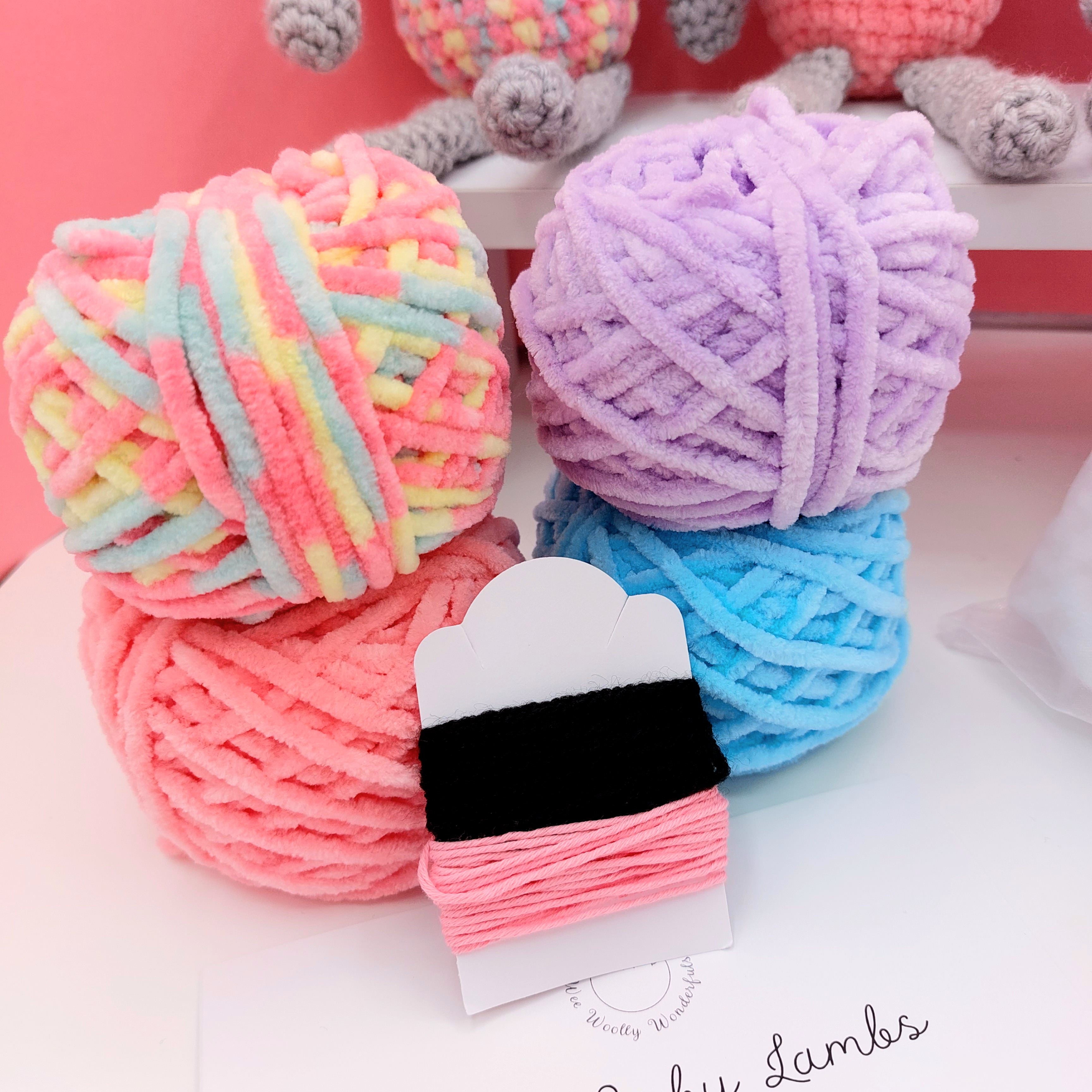 Baby Lambs Mini Crochet Kit
