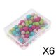 thumbnail image 1 of Chinchetas redondas multicolores Soledad 100 piezas, 1 of 10