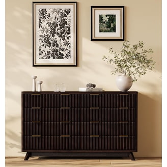 black and oak dresser Park Each drawer features dark Canton 60in Black Oak Dresser
