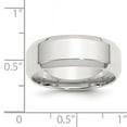 thumbnail image 3 of SS 8mm Bevel Edge Size 10.5 Band, 3 of 3