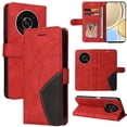 thumbnail image 1 of GANGXUN Flip Case for Honor X9 – Leather Wallet Cover with Card Slots, Kickstand & Color Stitching Protective Folio, 1 of 6