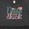 thumbnail image 4 of Inktastic Daddy's Little Chick Cute Easter Girls Toddler Dress, 4 of 5