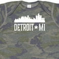 thumbnail image 4 of Inktastic Detroit Michigan Skyline MI Cities Boys or Girls Baby Bodysuit, 4 of 5
