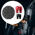 thumbnail image 4 of S SERENABLE Music Boxing Machine Exercise Indoor Boxing Trainer Music Boxing Wall Target Red Adult Black, 4 of 9