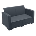 thumbnail image 2 of Compamia Monaco Causeuse d'Extérieur Gris Foncé avec Coussin, 2 of 8