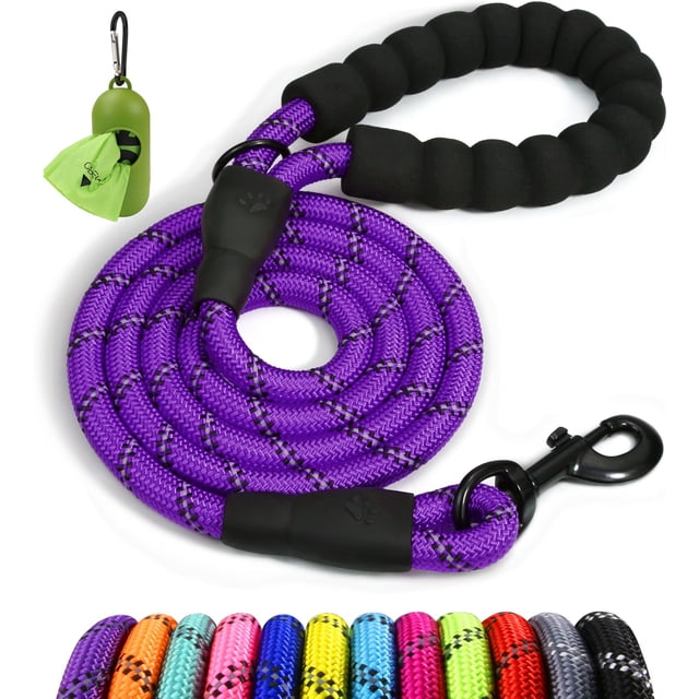 1 dog leash, comfortable padded handle, high reflection light, suitable for medium and large dogs