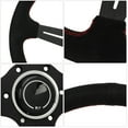 thumbnail image 3 of Car Steering Wheel, Excellent Grip 14in Steering Wheel Antirust  for Vehicles, 3 of 7