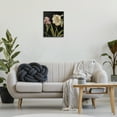 thumbnail image 3 of Stupell Industries Iris Flowers on Black Botanical & Floral Painting Black Framed Art Print Wall Art, 16 x 20, 3 of 10