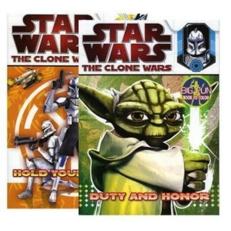 Star Wars Coloring Book Star Wars Clone Wars Coloring Big Fun Masters and Apprentice Coloring & Activity Book ()