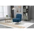 thumbnail image 1 of Elegant Navy Accent Chair for Living Room, 1 of 4