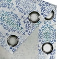 thumbnail image 4 of Ambesonne Watercolor Grommet Curtain, Moroccan Element, 50" x 120", Sea Green Violet Blue, 4 of 6