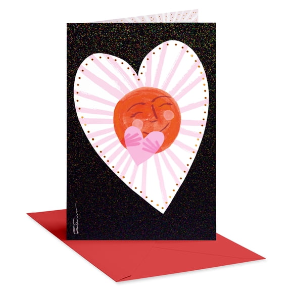 American Greetings Valentine's Day Card for Anyone (Shining Heart)