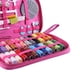 thumbnail image 2 of Bolsa de costura portátil con bolsa de almacenamiento, 24 hilos de colores, alfileres y cinta métrica para Rosa roja, 2 of 5