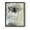 Black, variant on Masked Notes VII Framed Print in Blue Solid Wood Framed Print No Nail Hanging