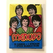 1983 MENUDO Photo Cards Sticker Wax Pack 80s Music Collectible SEALED
