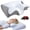 Grey 1 Set, variant on Breathable 100% Memory Foam Pillow, 2026 New 2 In 1 Ergonomic Pillow That Helps Alleviate Snoring And Improves Deep Sleep Quality For Side And Back Sleepers