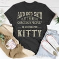 thumbnail image 5 of Personalized Birthday Gift Idea For Person Named Kitty Gift For Womens Unisex TShirt, 5 of 6