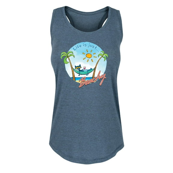Pete The Cat - Life Is Just Beachy - Women's Racerback Tank