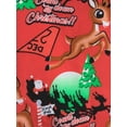 thumbnail image 5 of Scrubstar Women's Rudolph "Christmas Countdown" V-Neck Print Scrub Top, 5 of 6