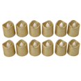 thumbnail image 1 of Golden Tealight,12PCS LED Tealight Golden Decoration Light Electronic Candle Lamp Exceptional Value, 1 of 12