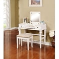 thumbnail image 3 of Marcy White Vanity Set, 3 of 9