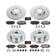 thumbnail image 3 of Power Stop Front and Rear Ceramic Brake Pad and Drilled & Slotted Rotor Kit K5474, 3 of 10