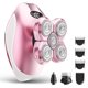 thumbnail image 1 of Maquinilla de afeitar eléctrica para mujer, afeitadora multifunción 5 en 1 con pantalla LED, recargable e impermeable, ideal para viajes, ideal para piernas, rostro, axilas y bikini., 1 of 1