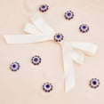 thumbnail image 5 of 8Pcs Alloy Rhinestone Shank Buttons Metal Sewing Shank Buttons Blue Rhinestone Buttons for DIY Sewing Crafts Jacket Coat Hole: 1.6mm, 5 of 9