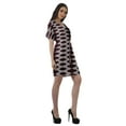 thumbnail image 4 of Moomaya Womens Casual Dresses Short Printed Womens V Neck Flowy Dress Plus Size, 4 of 6