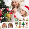 thumbnail image 3 of 12 etiquetas navideñas con cuerda, etiquetas para árbol de Navidad, decoración para fiestas navideñas, 3 of 9