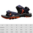 thumbnail image 2 of Sandalias deportivas de verano para hombre sandalias atléticas con agarre resistente para caminar para viajes y senderismo, 2 of 9
