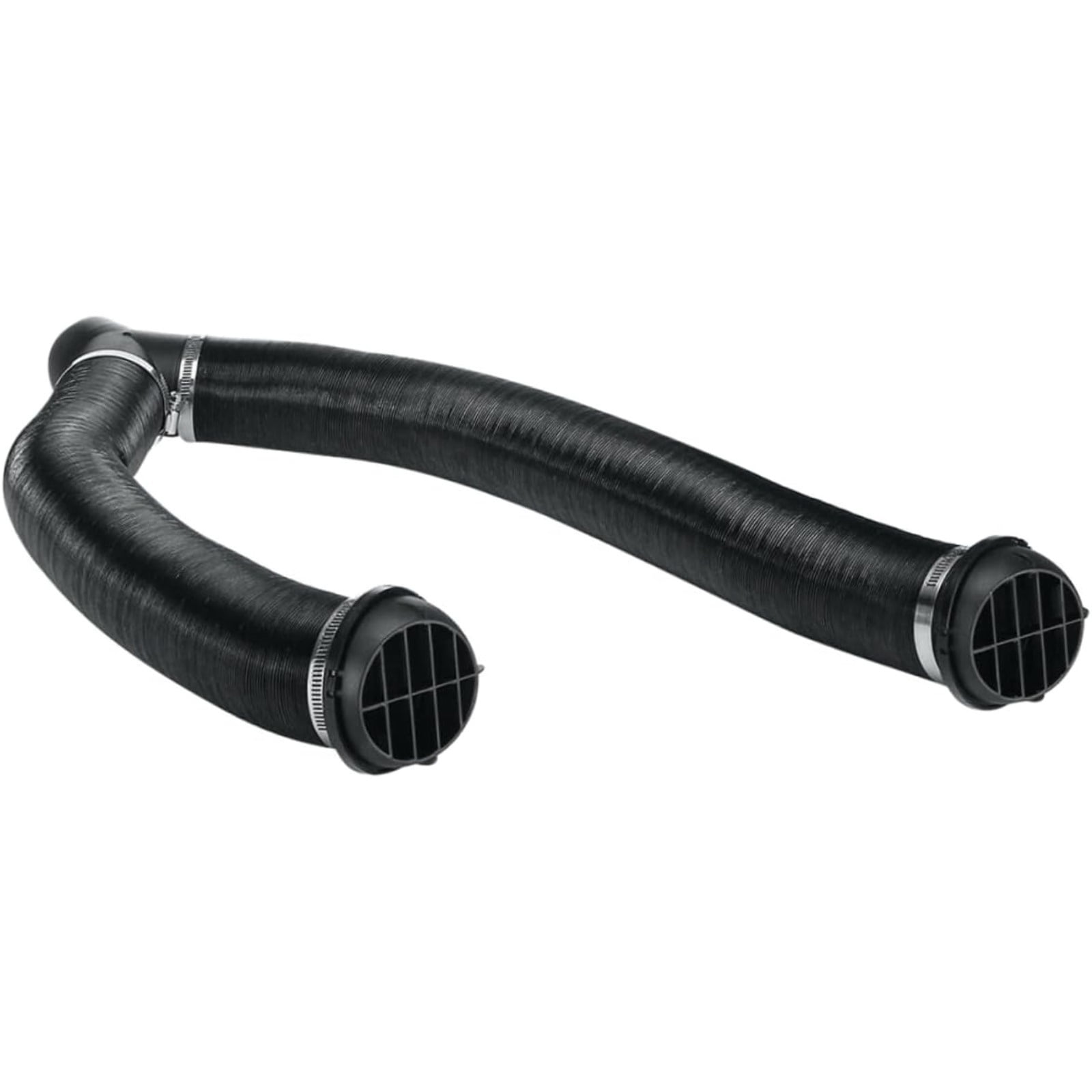 75mm Diesel Heater Air Ducting Kit with 2 Hoses Y Connector 2 Vents and 4 Clamps for Webasto Eberspacher Propex