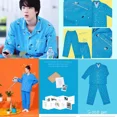 thumbnail image 2 of Nueva gran oferta de ropa para el hogar Jin de la temporada, conjunto de pijama, ropa de dormir cómoda de verano, Material suave, traje de ocio para el hogar para hombres y mujeres Da, 2 of 4