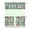 White-70, variant on Pioneer Kitchen Curtains and Valance Set 24 Inch Tier Red Rose Floral Curtains Small Drapes for Cafe Living Room Bathroom Farmhouse 3 Pieces Set Rod Pocket